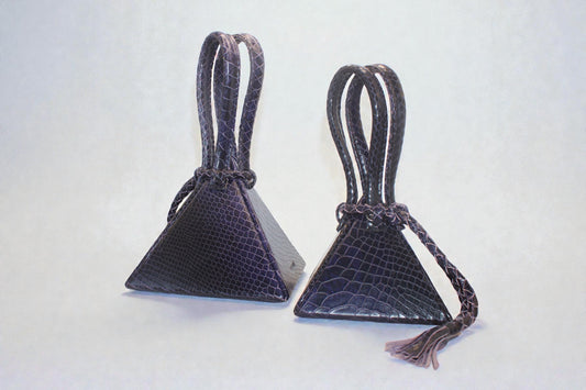 Le sac Débédi imprimé Violet