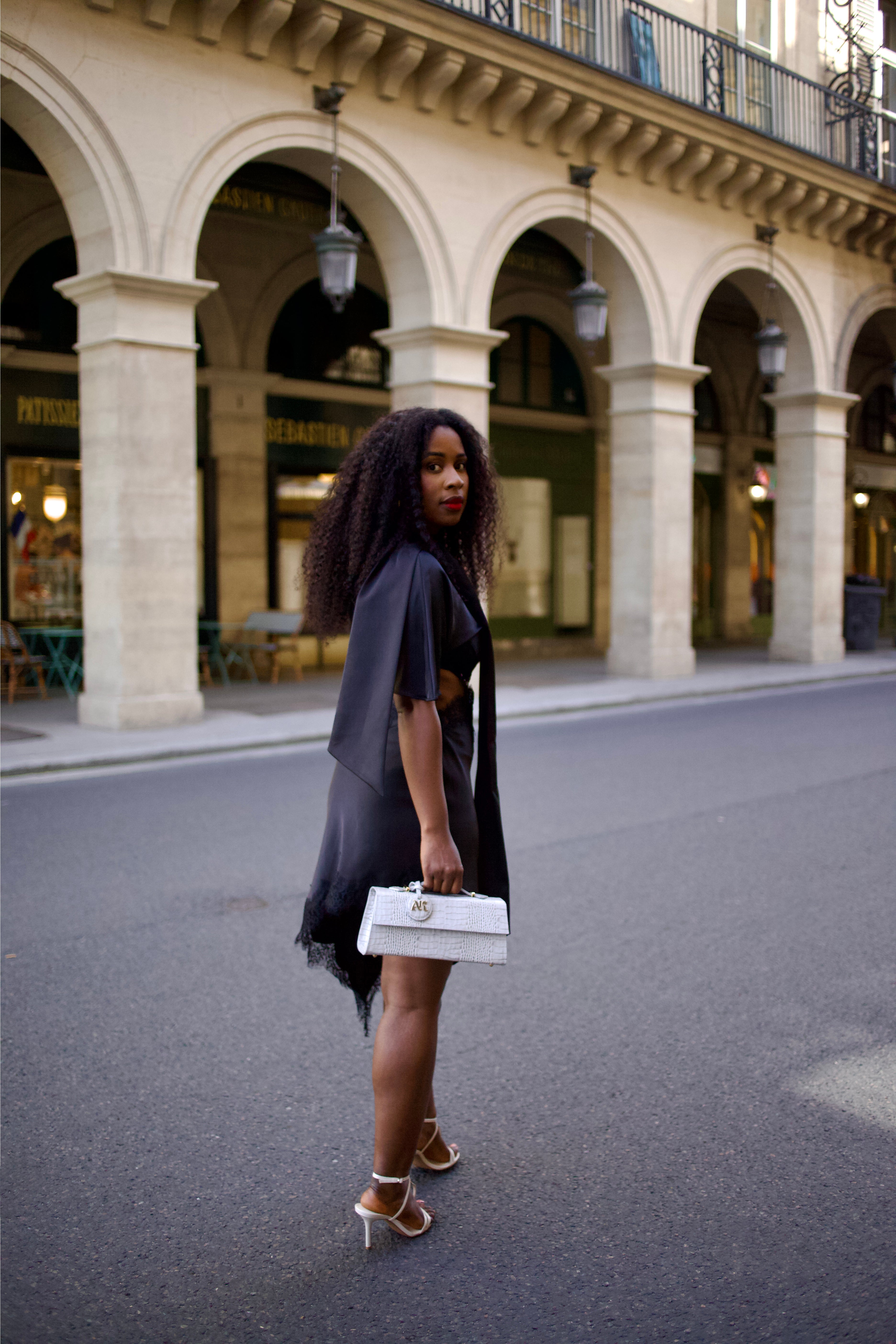 LE SAC KALÈXÈ CROCO BEIGE