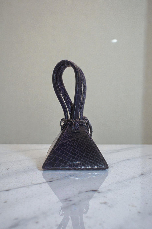 Le mini Sac Débédi imprimé Violet