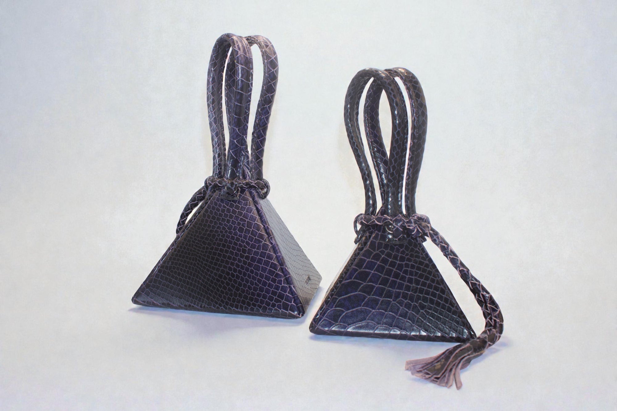 Le mini Sac Débédi imprimé Violet